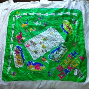 Souvenir Scarf Vintage